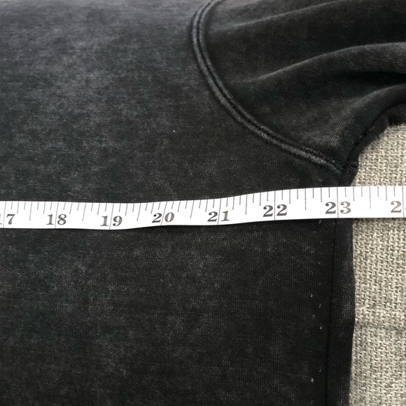 “Let People Be Sad” Embroidered Hoodie Sweatshirt by Abigail Sz Medium - Picture 8 of 10